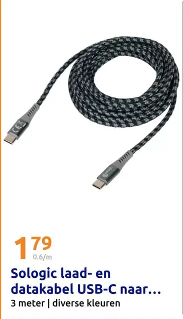 laad- en datakabel USB-C