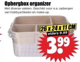 Opbergbox organizer