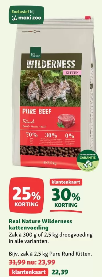 zoo - Real Nature Wilderness kattenvoeding