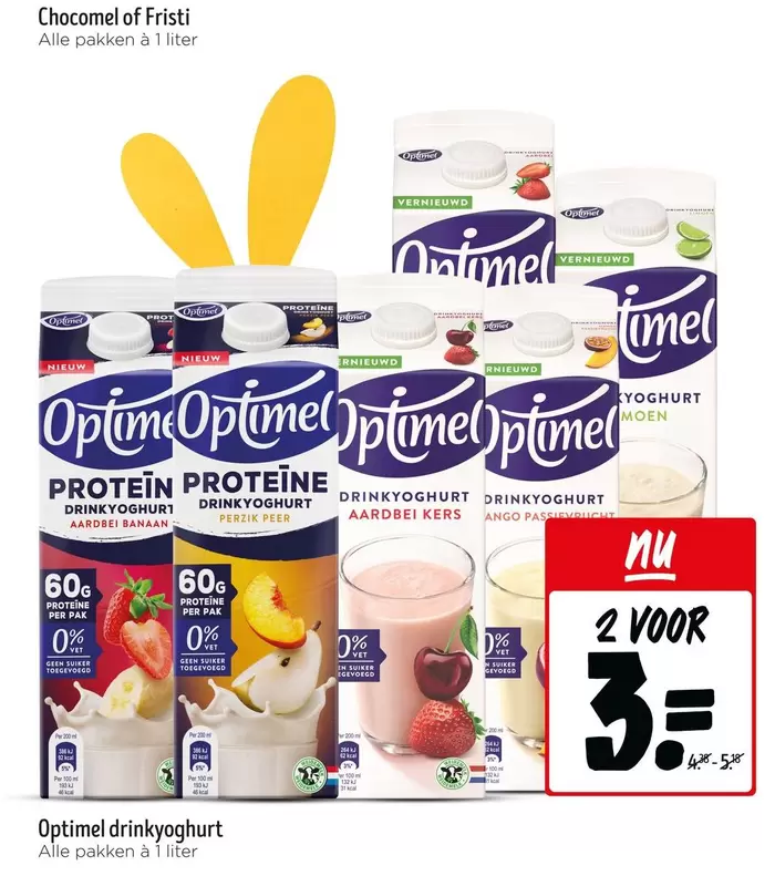 Optimel drinkyoghurt