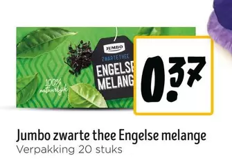 Jumbo - zwarte thee Engelse melange