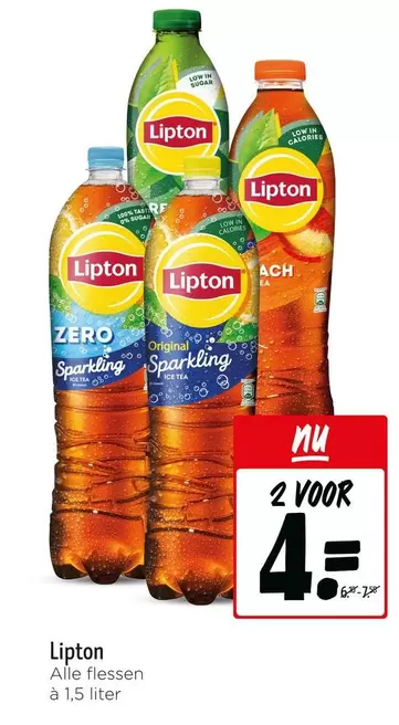 Lipton - Alle flessen