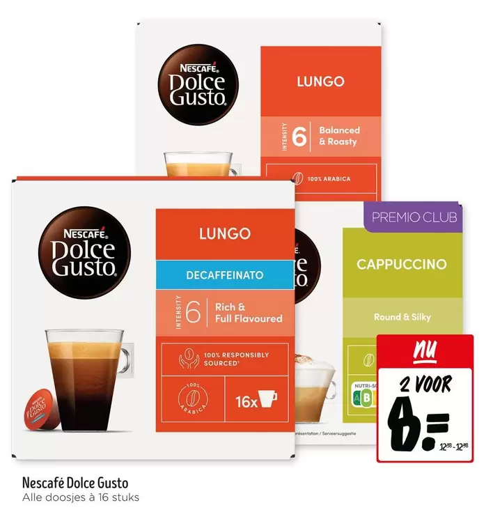 Nescafé - Dolce Gusto Lungo & Cappuccino