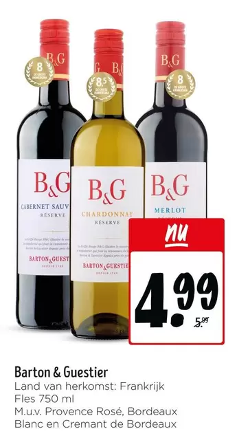 Bordeaux - Land van herkomst: Frankrijk Fles 750 ml