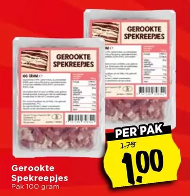 Gerookte Spekreepjes