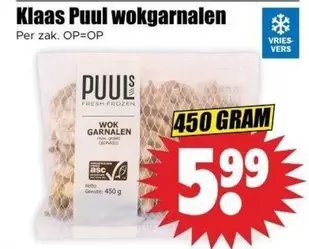 Frozen - Klaas Puul wokgarnalen