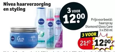 Nivea -  haarverzorging en styling