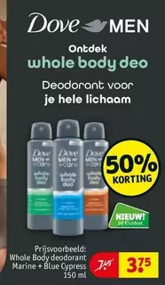Dove - Whole body deo