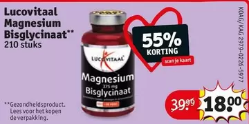 Lucovitaal - Magnesium Bisglycinaat