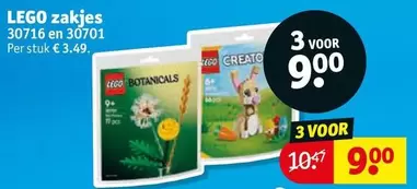 Lego - LEGO zakjes 30716 en 30701