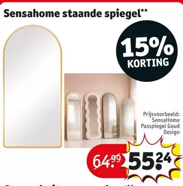 Design - Staande Spiegel