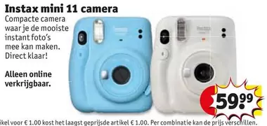 Camera - Instax mini 11 camera