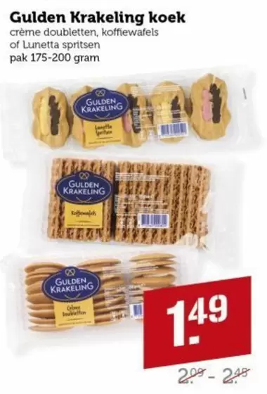 Gulden Krakeling koek