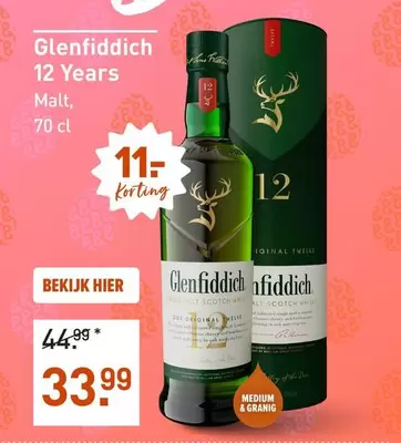 glenfiddich - Glenfiddich 12 Years Malt