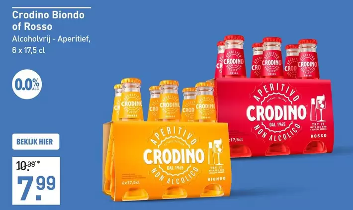 it - Crodino Biondo of Rosso