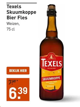 Texels -  Skuumkoppe Bier Fles
