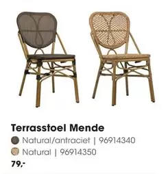 Natural - Terrasstoel Mende