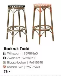 Barkruk Todd