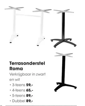 Terrasonderstel Roma