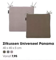 Zitkussen Universeel Panama