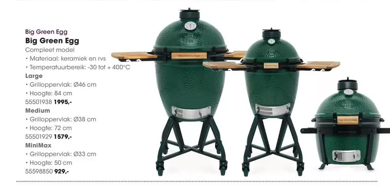 Big -  Green Egg