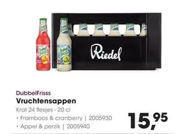 Vruchtensappen Krat 24 flesjes - 20 cl