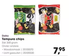 Tempura chips