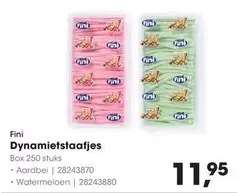Dynamietstaafjes Box 250 stuks