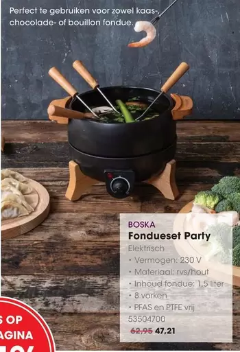 Fondueset Party Elektrisch