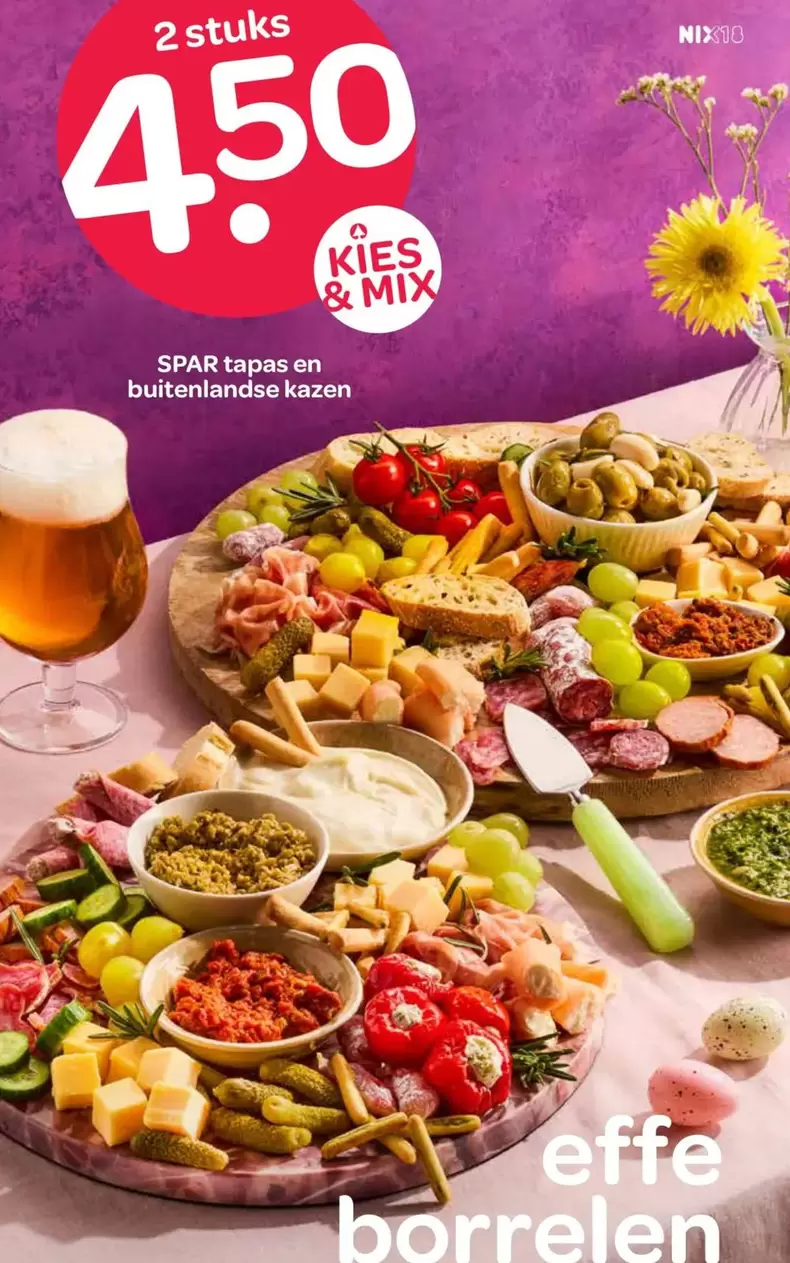 Mix - SPAR tapas en buitenlandse kazen