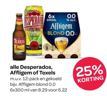 Texels - Desperados, Affligem