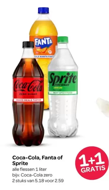 Coca-Cola - , Fanta or Sprite