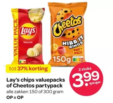 Cheetos - Chips Valuepacks Of Partypack