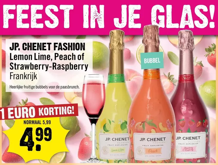 Fashion - JP. CHENET FASHION Lemon Lime, Peach of Strawberry-Raspberry