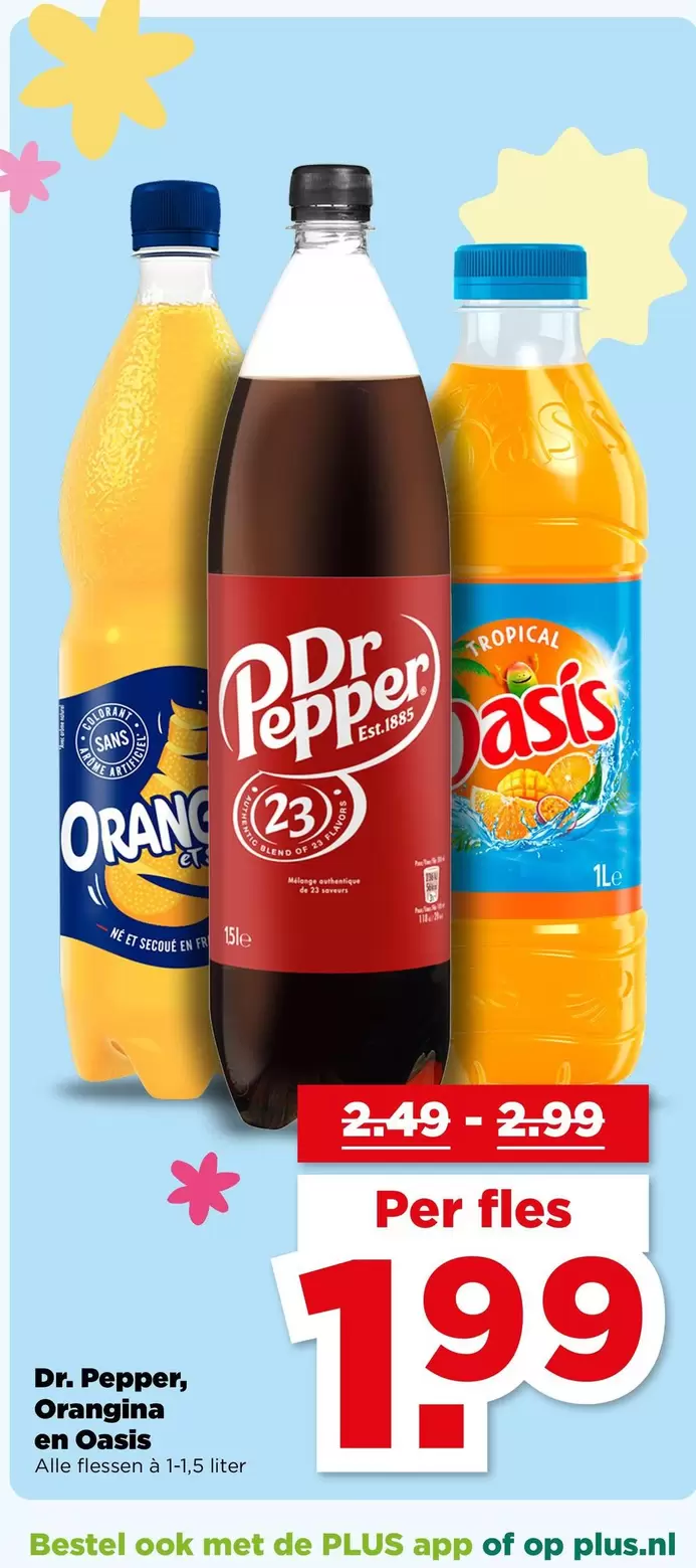Pepper - Dr. , Orangina en Oasis
