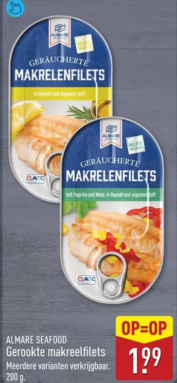 Design - Gerookte makreelfilets