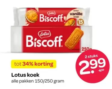 Lotus -  koek