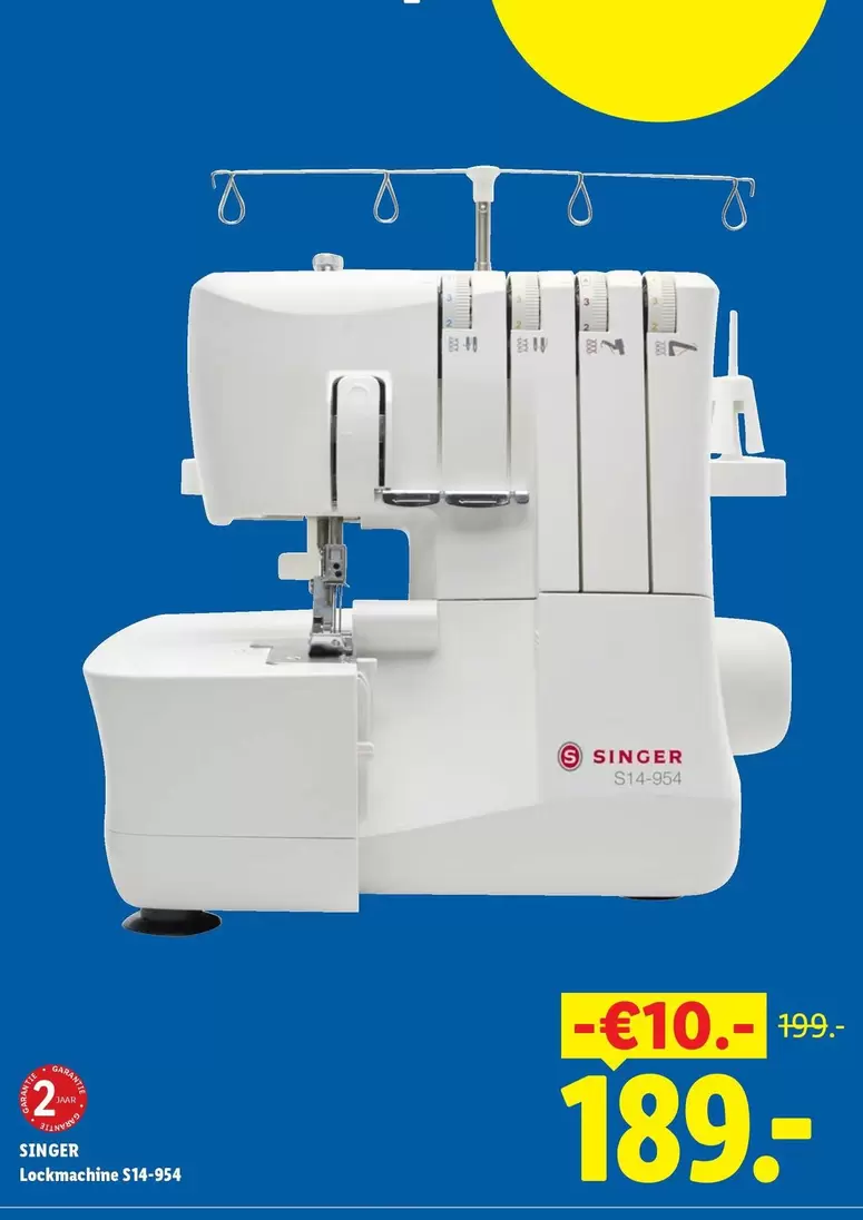 Singer - Lockmachine 554-354