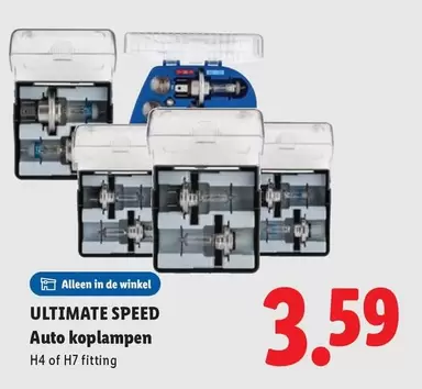 De - Auto koplampen H4 of H7 fitting