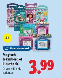 De - Magisch tekenbord of kleurboek