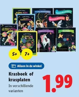 De - Krasboek of krasplaten