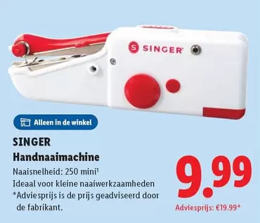 Singer - Handnaaimachine