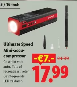 Speed - Mini-accu-compressor