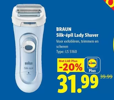 Braun - Silk-épil Lady Shaver