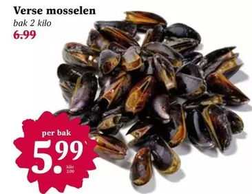 Verse mosselen