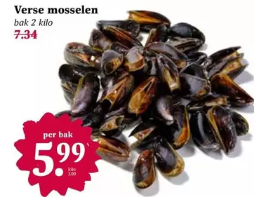 Verse mosselen