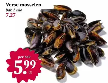 Verse mosselen