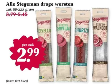 Stegeman droge worsten