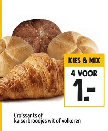 Mix - Croissants or Kaiserbroodjes