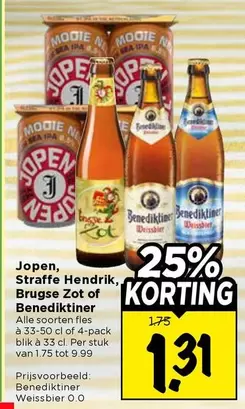 Ipa - Jopen, Straffe Hendrik, Brugse Zot of Benediktiner